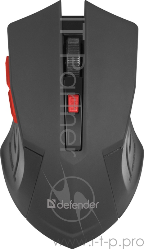 Мышь USB OPTICAL WRL MM-275 RED 52276 DEFENDER