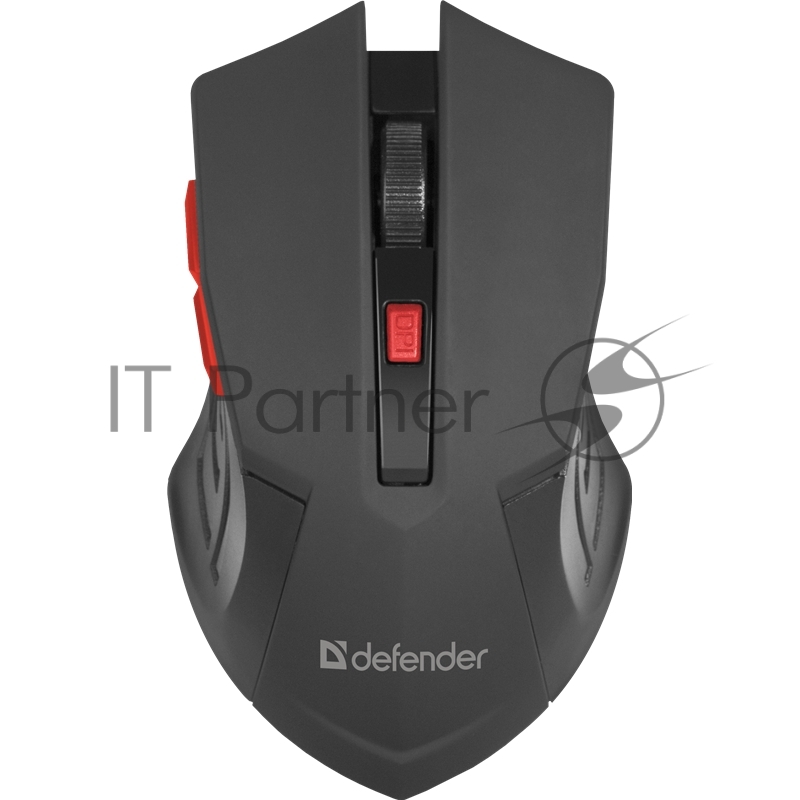 Мышь USB OPTICAL WRL MM-275 RED 52276 DEFENDER