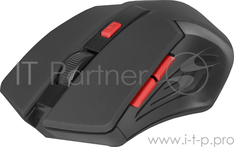 Мышь USB OPTICAL WRL MM-275 RED 52276 DEFENDER