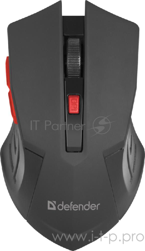 Мышь USB OPTICAL WRL MM-275 RED 52276 DEFENDER