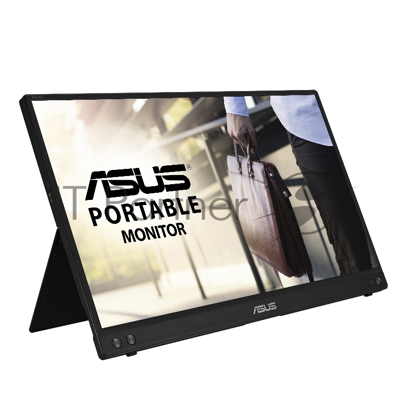 Монитор LCD 15.6” MB16ACV ASUS ZenScreen MB16ACV portable USB Monitor, 15.6”, FHD (1920x1080), IPS, 16:9, 250cd/㎡, 800:1, 5ms(GTG), 60Hz, USB-Cx1, Flicker Free, Blue Light Filter, Anti-glare surface, Antibacterial treatment, compatible with USB Type-