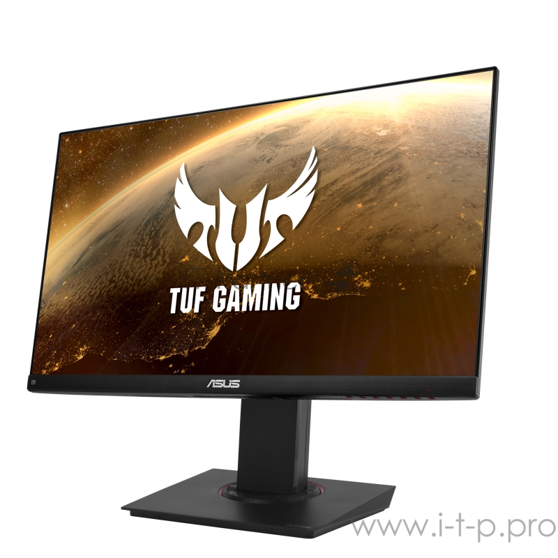 Монитор LCD 24 VG249Q ASUS TUF Gaming VG249Q Gaming Monitor, 23.8 Full HD (1920x1080), 144Hz, IPS, 250 cd/㎡, 178°(H)/178°(V), Speakers, HDMI, D-Sub, DP, Extreme Low Motion Blur™, Adaptive-sync, FreeSync™,1ms (MPRT), Frameless Design, HAS, Vesa 100x10