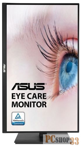 Мониторы LCD 27 VA27AQSB ASUS VA27AQSB, 27 Wide LED IPS monitor, WQHD (2560 x 1440), 1ms MPRT, 350 cd/㎡, 100 M :1, 178°(H), 178°(V), 75Hz, HDMI, DP, speakers 2W x 2, USB, VESA 100x100 mm, HAS, black