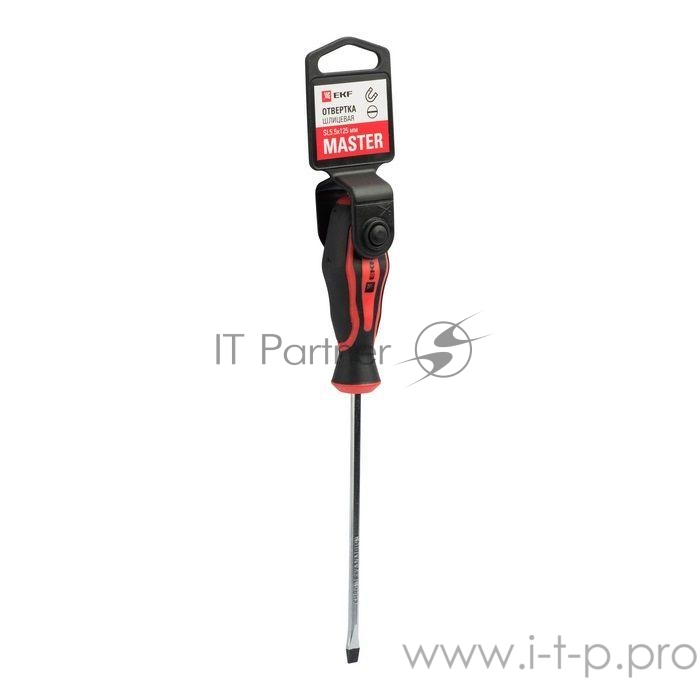 Отвертка SL5.5х125мм Master Basic EKF sl-5.5-125-mas
