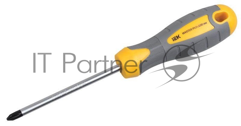 Отвертка крестовая Master Pz1х100мм IEK TSC-1PZ-1100