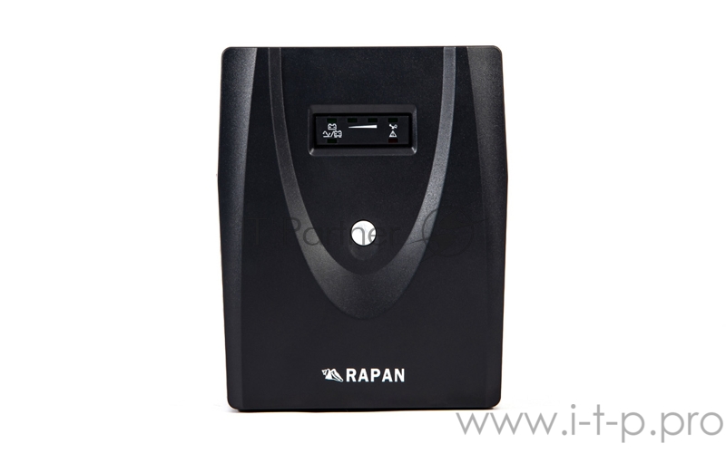 Источник питания RAPAN-UPS 1500 220В 1500ВА/900Вт меандр с АКБ 2х7Ач интерактивный RAPAN-UPS 1500 power supply 220V 1500VA / 900W meander with battery 2x7Ah interactive