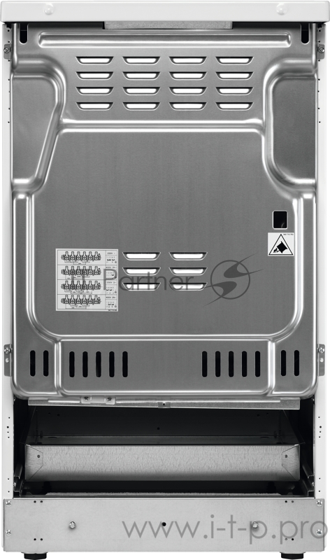 Электрическая плита ELECTROLUX со стеклокерамикой, 50см шириной, белого цвета, мультифункциональная электрическая духовка с паром SteamBake, электрический гриль, электронное управление с отключением духовки и утапливаемыми переключателями, 11 режимов