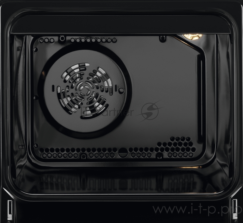 Электрическая плита ELECTROLUX со стеклокерамикой, 50см шириной, чёрного цвета, мультифункциональная электрическая духовка с паром SteamBake, электрический гриль, электронное управление с отключением духовки, 5 режимов, двойная зона расширения, п