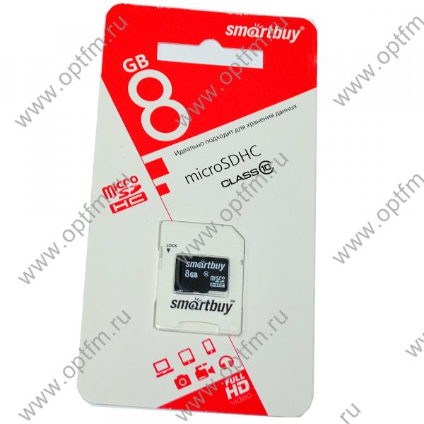 8GB SmartBuy MicroSD (Transflash) class 10 Compact