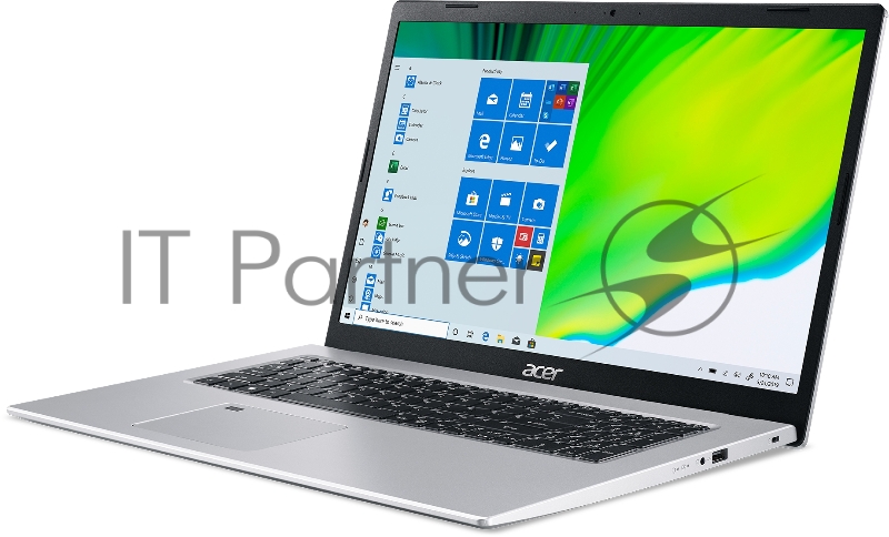 Ноутбук Acer Aspire 5 A517-52-57RD 17.3(1920x1080 (матовый) IPS)/Intel Core i5 1135G7(2.4Ghz)/8192Mb/512SSDGb 3y/2.14kg/silver/W10Pro + HDD upgrade kit