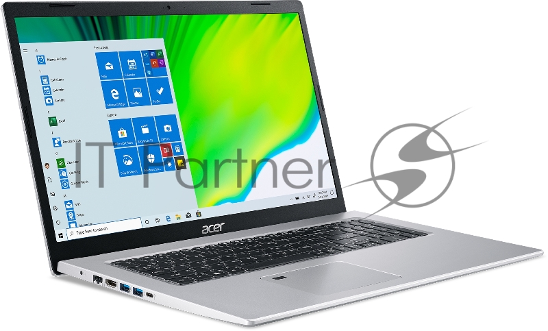 Ноутбук Acer Aspire 5 A517-52-57RD 17.3(1920x1080 (матовый) IPS)/Intel Core i5 1135G7(2.4Ghz)/8192Mb/512SSDGb 3y/2.14kg/silver/W10Pro + HDD upgrade kit