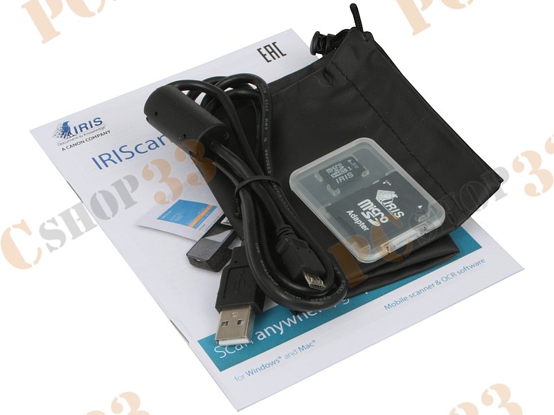 Сканер IRIS IRIScan Anywhere 5 WiFi A4, 1200x1200dpi, черный (WiFi)