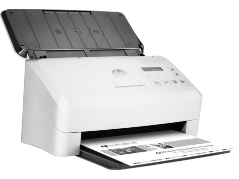 Сканер HP ScanJet Enterprise Flow 7000 s3 A4, 600x600dpi, с автоподатч., бело-черный (USB2.0, USB3.0)