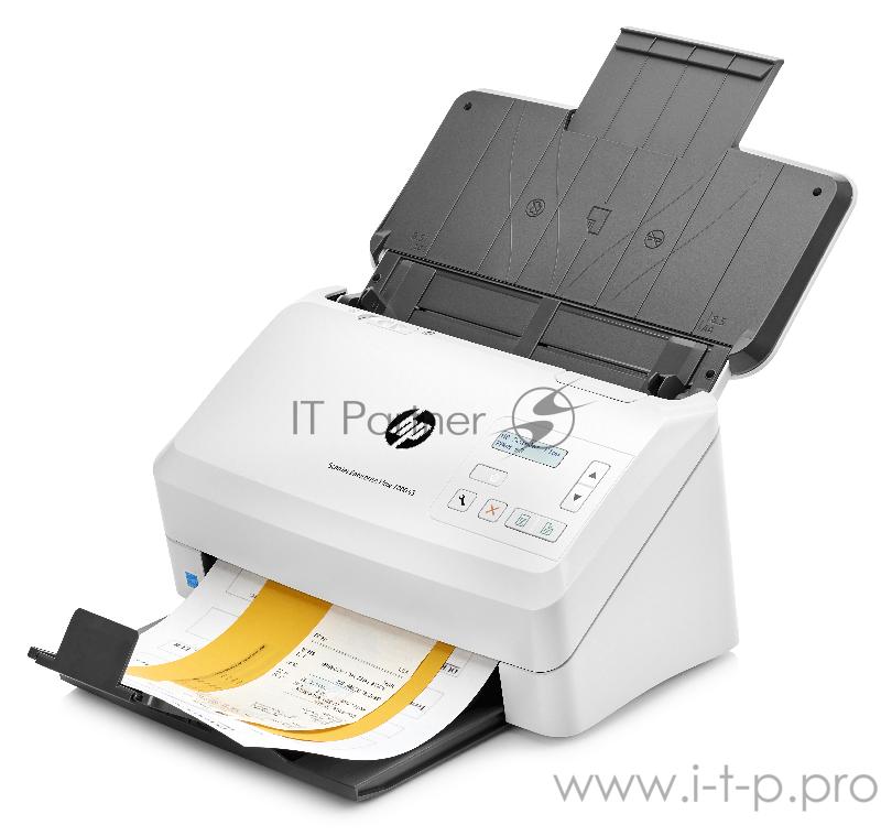 Сканер HP ScanJet Enterprise Flow 7000 s3 A4, 600x600dpi, с автоподатч., бело-черный (USB2.0, USB3.0)