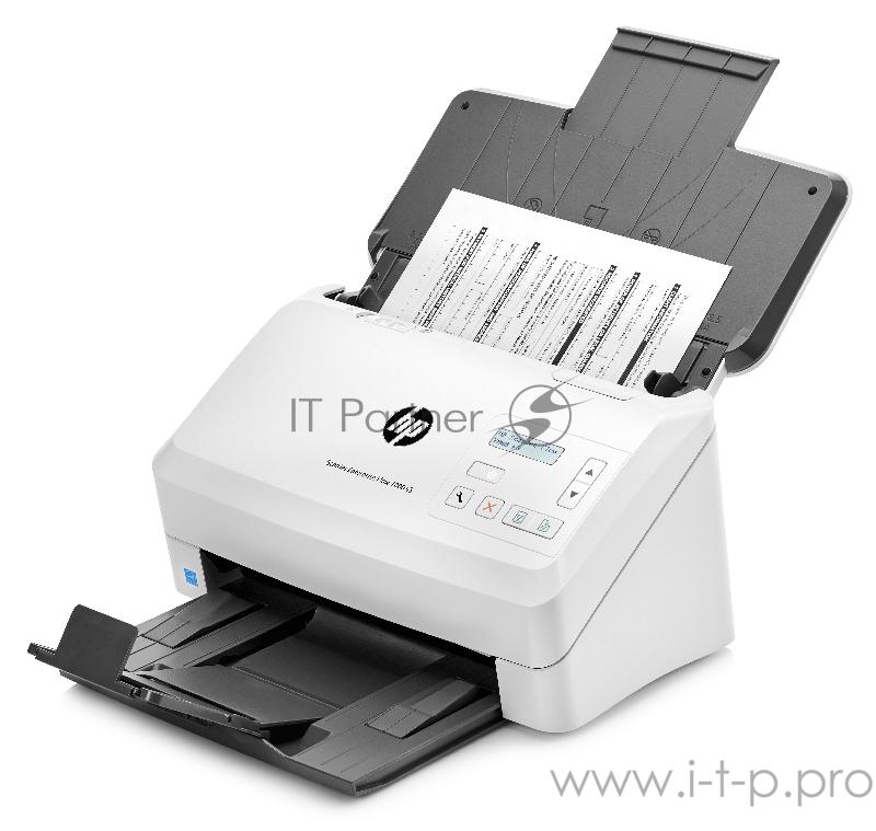 Сканер HP ScanJet Enterprise Flow 7000 s3 A4, 600x600dpi, с автоподатч., бело-черный (USB2.0, USB3.0)