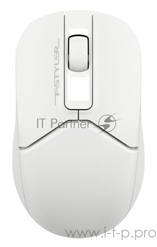 Мышь A4Tech Fstyler FG12S белый оптическая (1200dpi) беспроводная USB (3but)