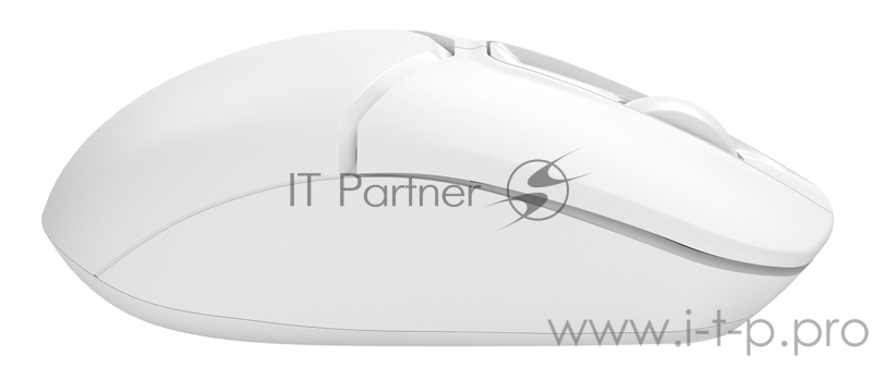 Мышь A4Tech Fstyler FG12S белый оптическая (1200dpi) беспроводная USB (3but)