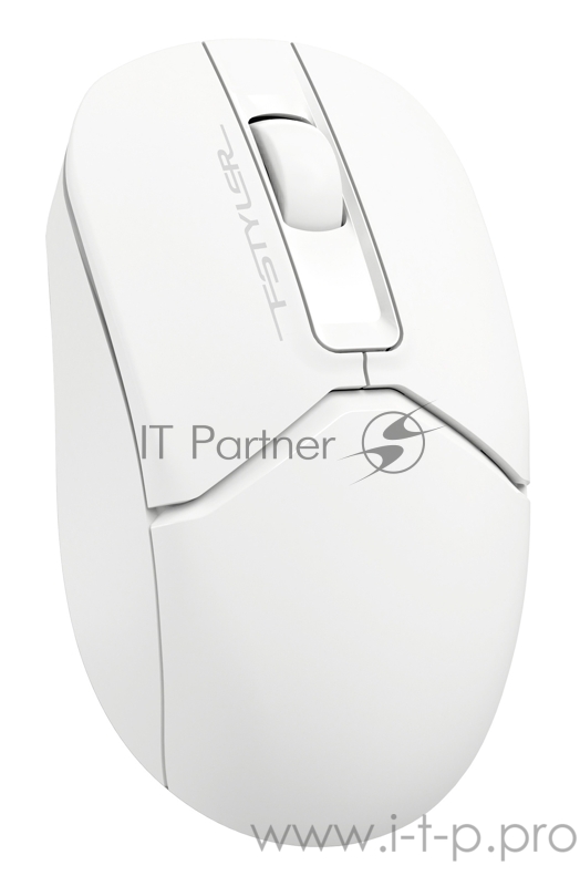 Мышь A4Tech Fstyler FG12S белый оптическая (1200dpi) беспроводная USB (3but)