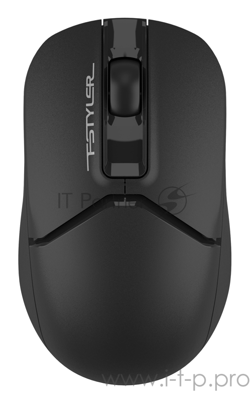 Мышь A4Tech Fstyler FG12S черный оптическая (1200dpi) silent беспроводная USB (3but)
