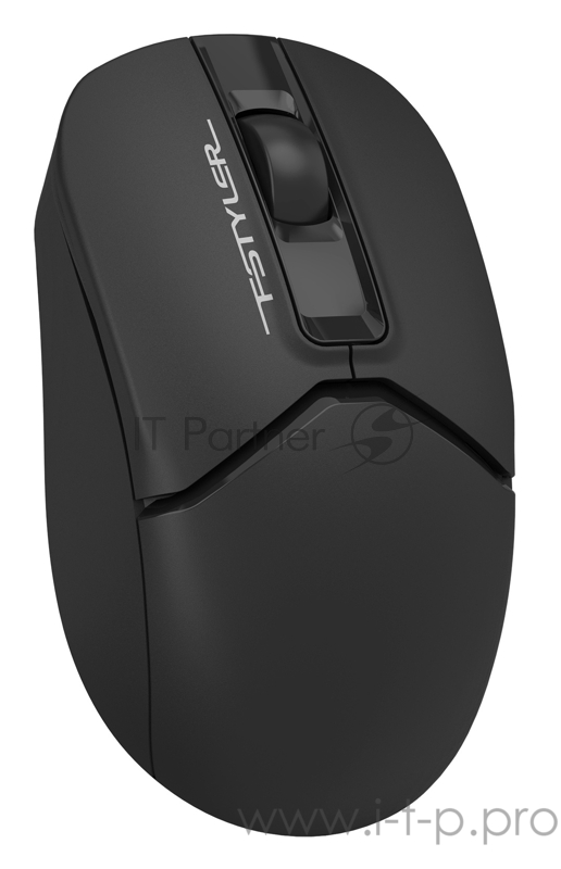 Мышь A4Tech Fstyler FG12S черный оптическая (1200dpi) silent беспроводная USB (3but)
