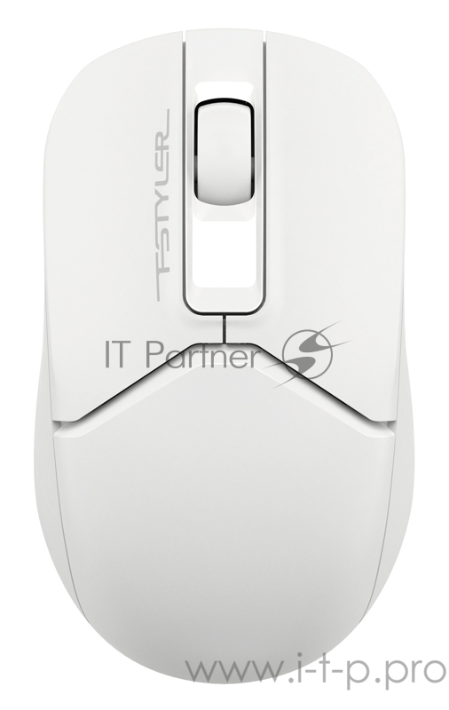 Мышь A4Tech Fstyler FG12 белый оптическая (1200dpi) беспроводная USB (3but)