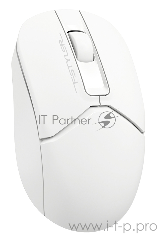 Мышь A4Tech Fstyler FG12 белый оптическая (1200dpi) беспроводная USB (3but)