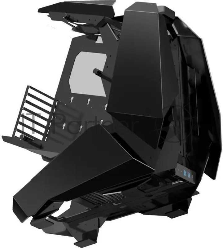 Корпус JONSBO MOD5 Black без БП, боковые панели из закаленного стекла, mini-ITX, micro-ATX, ATX, черный