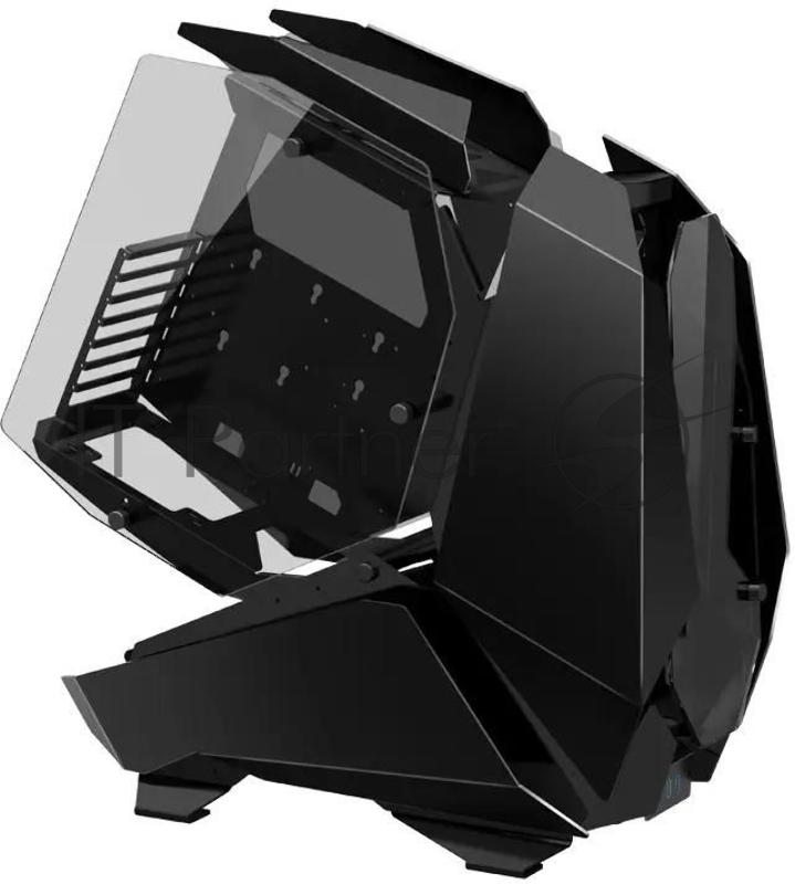 Корпус JONSBO MOD5 Black без БП, боковые панели из закаленного стекла, mini-ITX, micro-ATX, ATX, черный