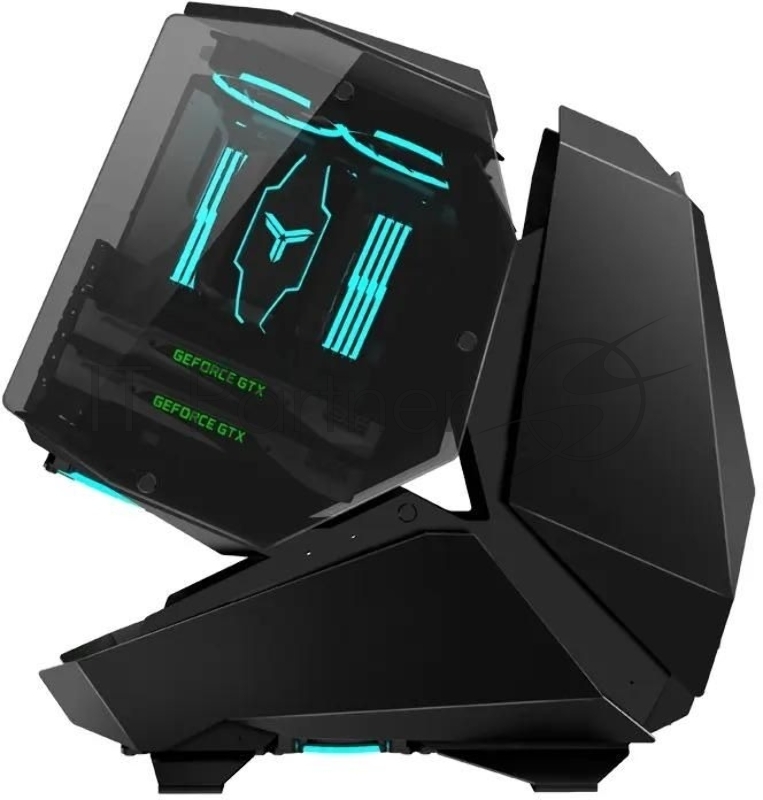 Корпус JONSBO MOD5 Black без БП, боковые панели из закаленного стекла, mini-ITX, micro-ATX, ATX, черный