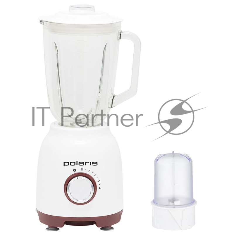 Блендер настольный PTB 0821G (POLARIS) , Белый/Красный