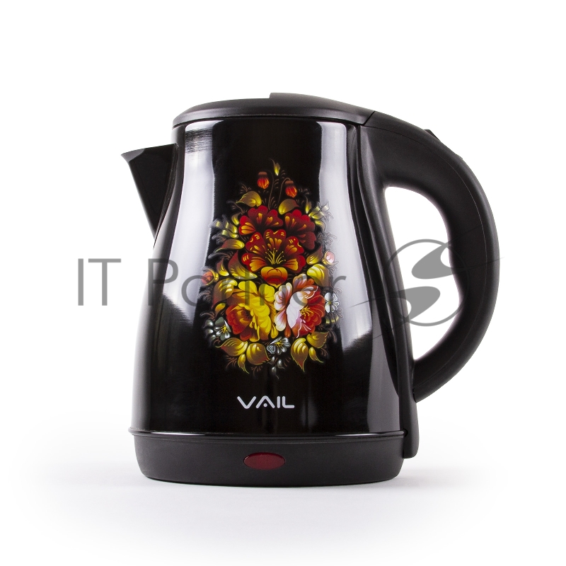 Чайник электрический VAIL VL-5555 черный 1,8 л.