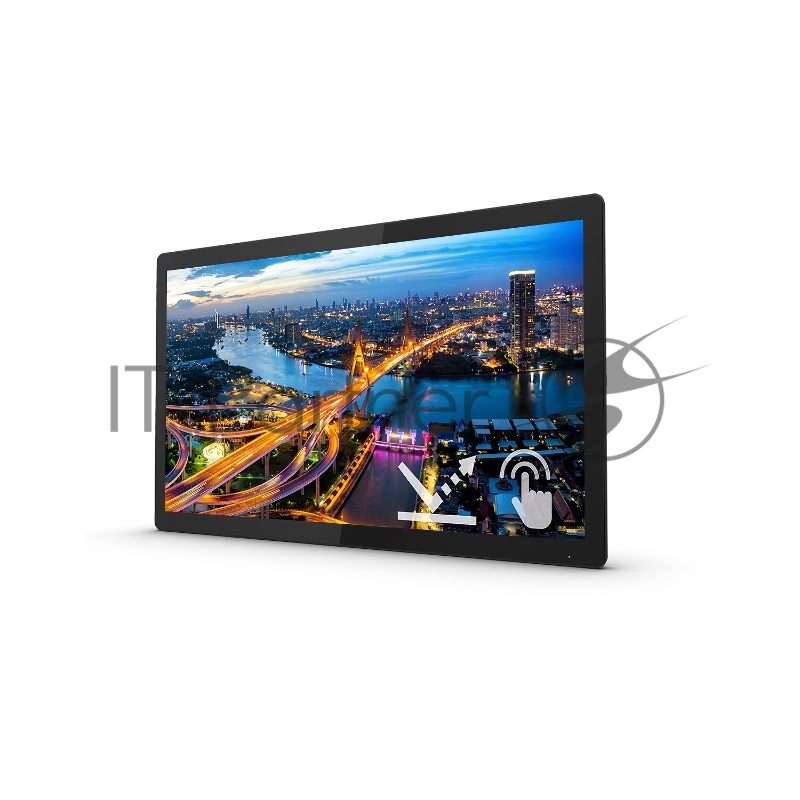 Монитор 23.8 PHILIPS 242B1TFL/00 Black (IPS, Multi-Touch, 1920x1080, 75Hz, 4 ms, 178°/178°, 350 cd/m, 50M:1, +DVI, +HDM