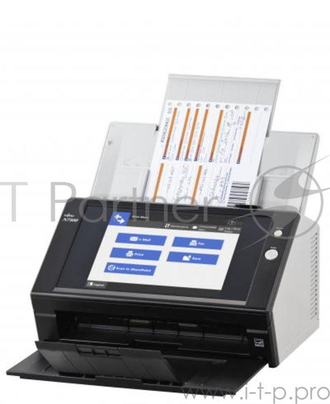Сканер Fujitsu ScanSnap N7100 A4, 600x600dpi, с автоподатч., черный (LAN)