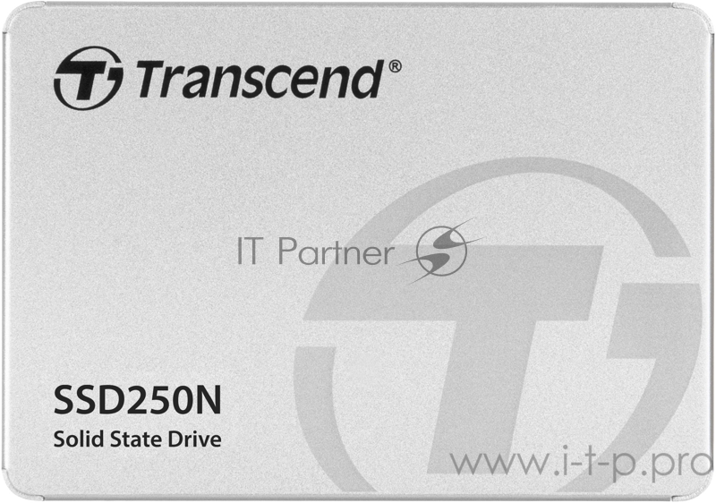 Твердотельный накопитель Transcend SSD250N SSD 2TB, 3D TLC, 2,5, SATAIII, R560/W480, TBW 2000