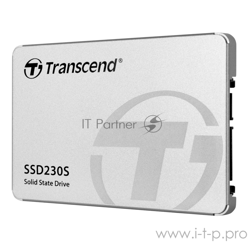 Твердотельный накопитель Transcend SSD452K2, 2TB, SSD, 2.5, SATA III, 3D TLC, R/W 560/520MB/s, IOPs 90 000/85 000, 3520TBW