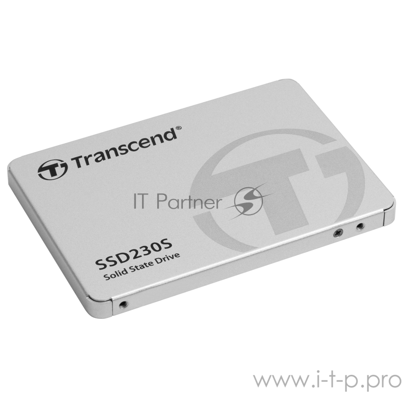Твердотельный накопитель Transcend SSD452K2, 2TB, SSD, 2.5, SATA III, 3D TLC, R/W 560/520MB/s, IOPs 90 000/85 000, 3520TBW