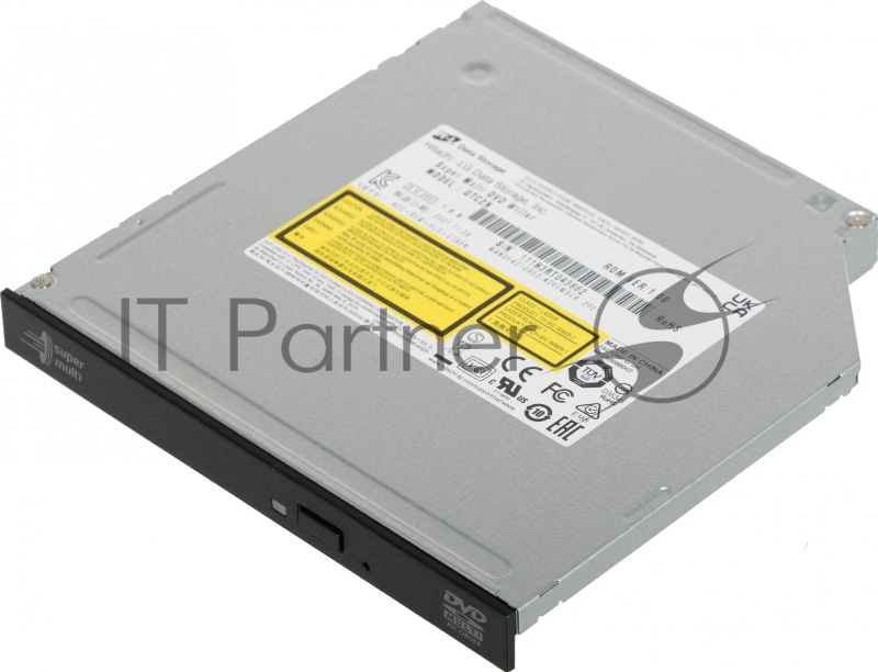 Оптический привод LG DVD-RW SATA Slim Black, 12.7 mm, OEM