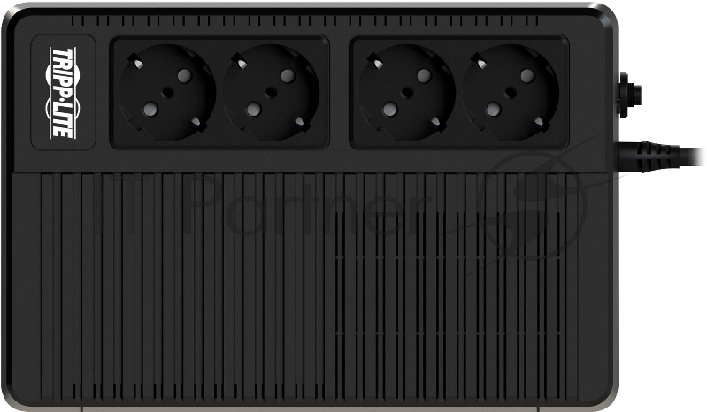 Сверхкомпактный линейно-интерактивный ИБП (230 В, 650 ВА, 375 Вт) с 4 розетками Шуко для настольного/настенного монтажа 230V 650VA 375W Ultra-Compact Line-Interactive UPS - 4 Schuko Outlets, Desktop/Wall-Mount