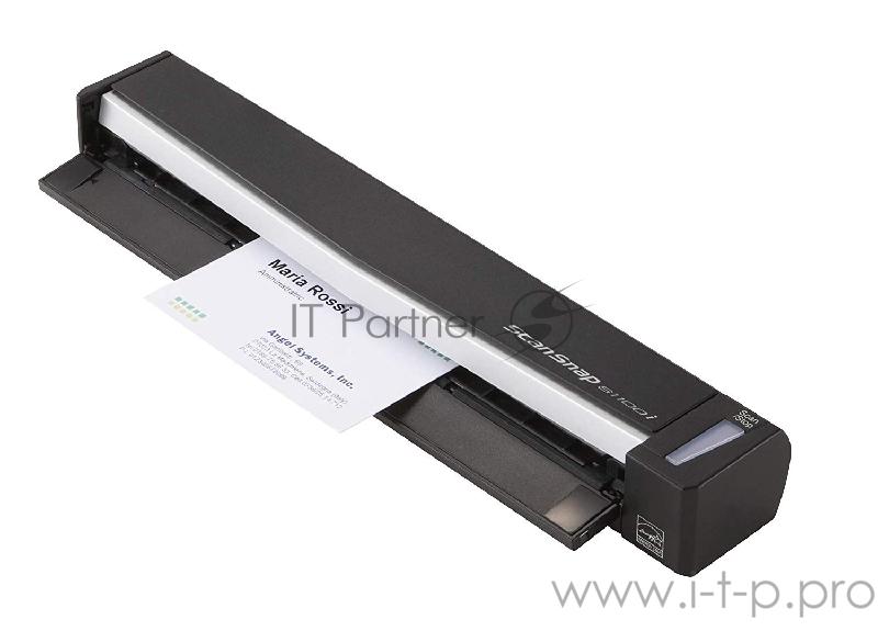 Сканер Fujitsu ScanSnap S1100i A4, 600x600dpi, черный (USB2.0)