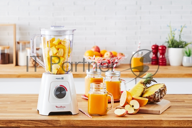Блендер стационарный Moulinex LM42Q110 600Вт белый