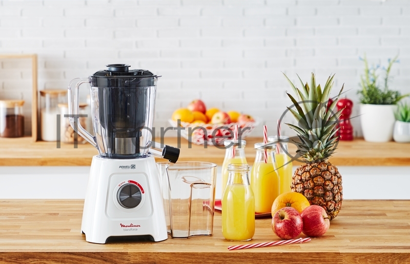 Блендер стационарный Moulinex LM42Q110 600Вт белый