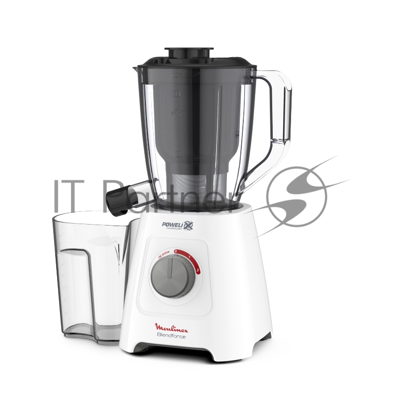 Блендер стационарный Moulinex LM42Q110 600Вт белый