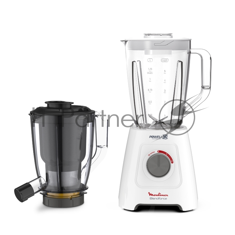 Блендер стационарный Moulinex LM42Q110 600Вт белый