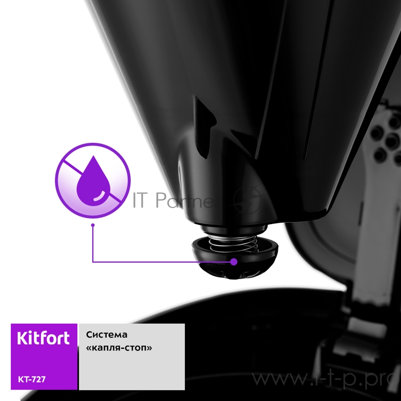 Кофеварка Kitfort КТ-727