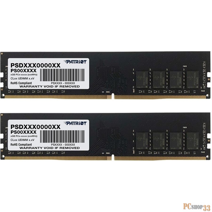 Оперативная память Patriot SL DDR4 16GB 3200MHz UDIMM KIT