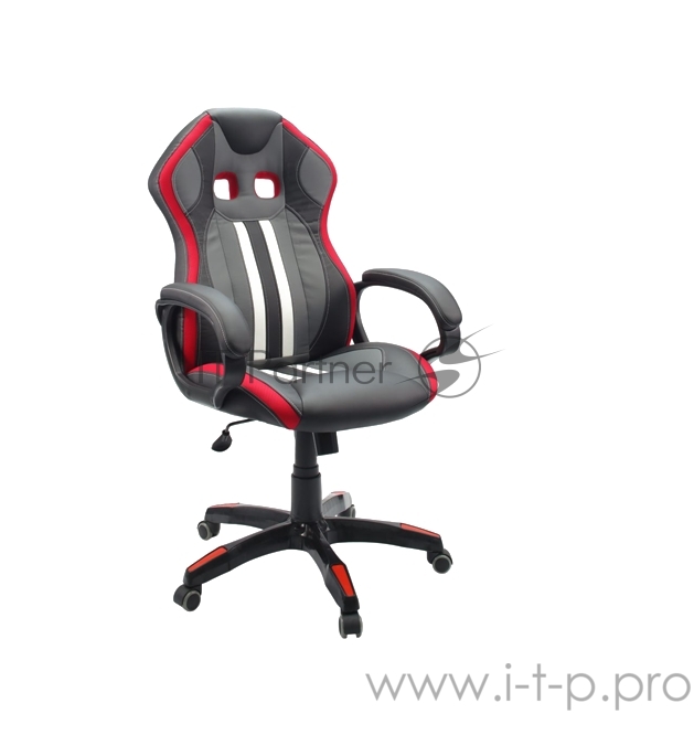 ГЕЛЕОС Кресло для геймеров Мустанг, красный