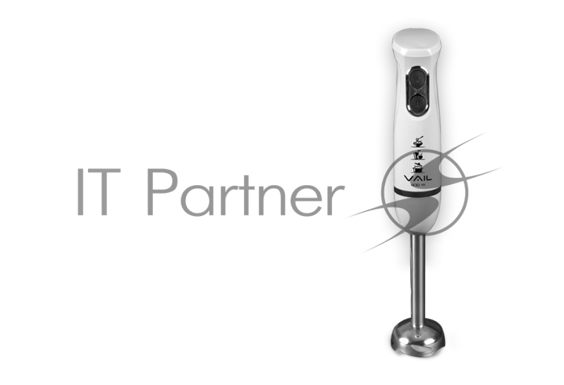 Блендер погружной VAIL VL-5703 (бел/черн) DC мотор, 400 Вт