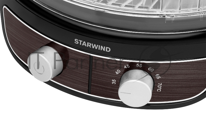 Сушка для фруктов и овощей Starwind SFD4643 6под. 500Вт черный