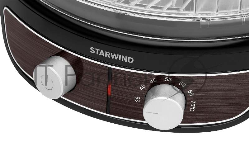 Сушка для фруктов и овощей Starwind SFD4643 6под. 500Вт черный