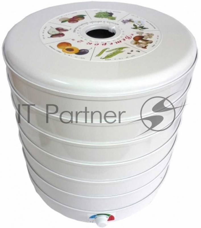 Сушилка для овощей Ветерок-2 6 поддонов белая